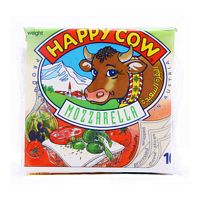 HapHappy Cow Slice Cheese Mozzarella 10 Slices